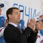 Президент РФ посетил горные олимпийские объекты